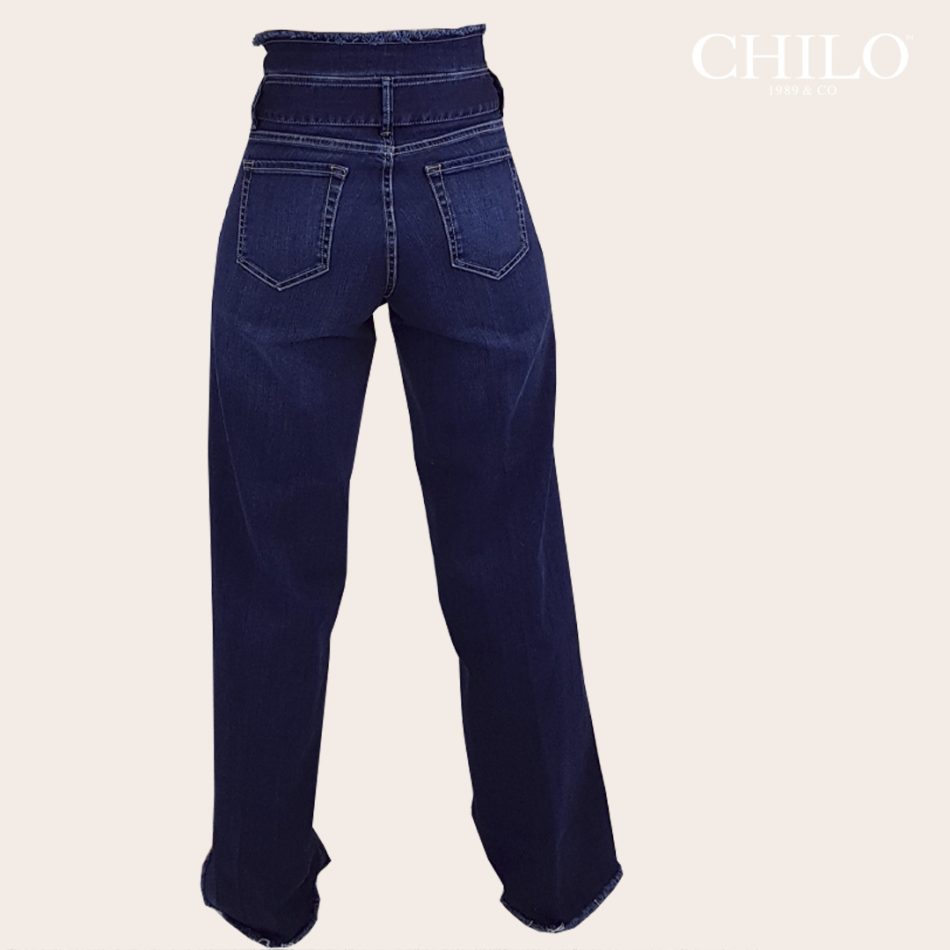 Jean Alto Bota Ancha Chilo Com Co