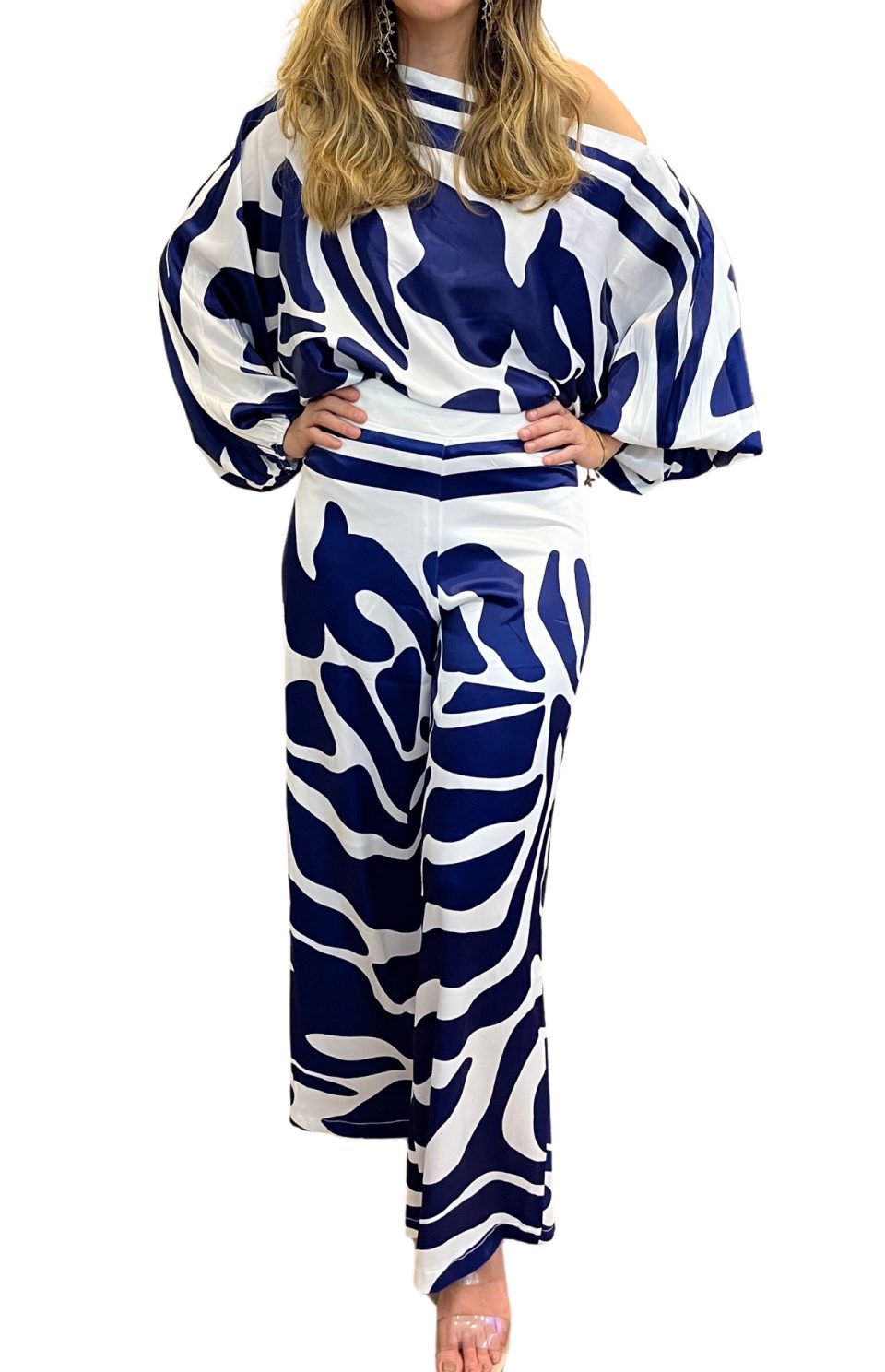 Set de Pantalón y Blusa Estampado