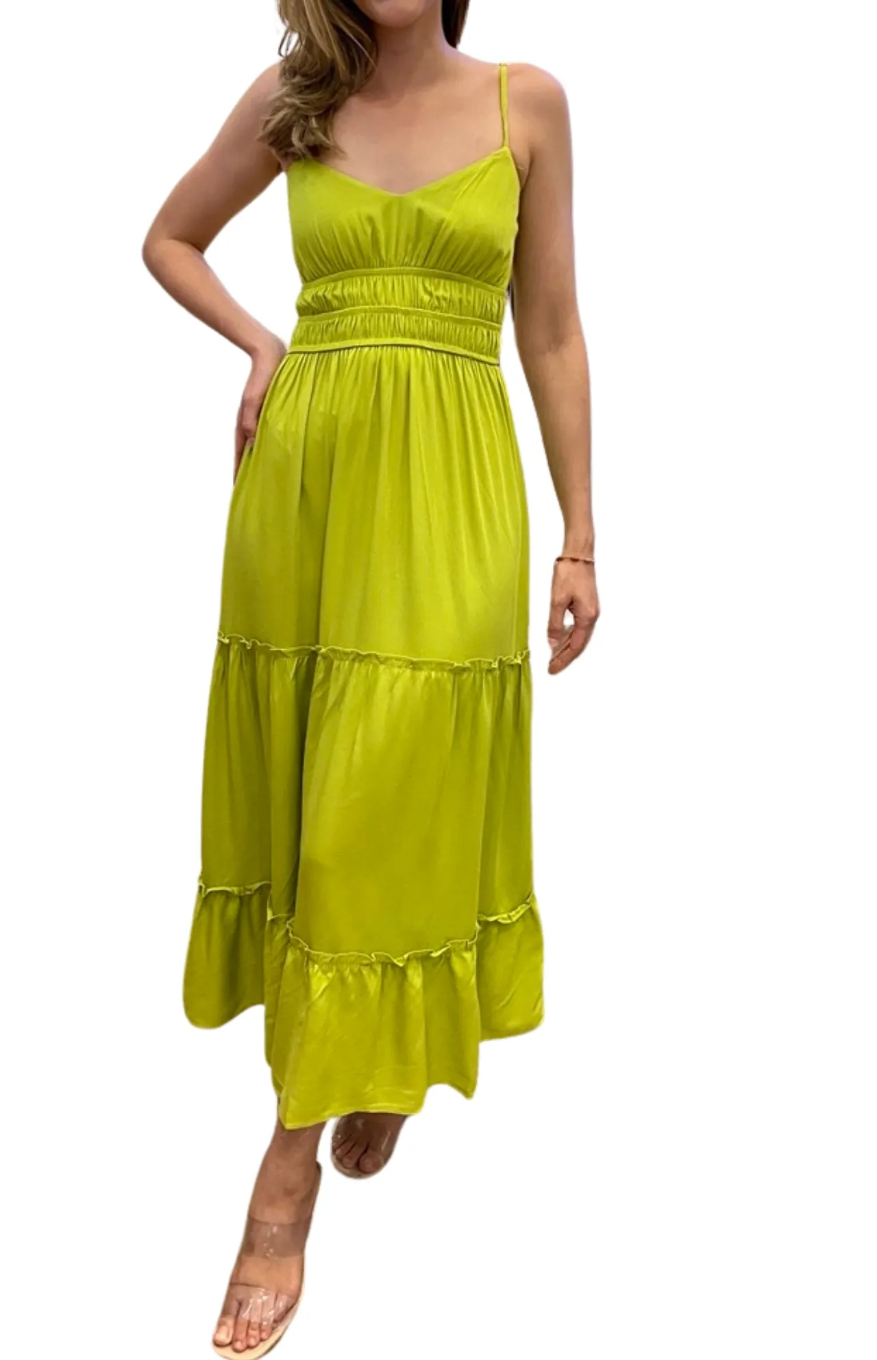 Vestidos con arandelas largos outlet