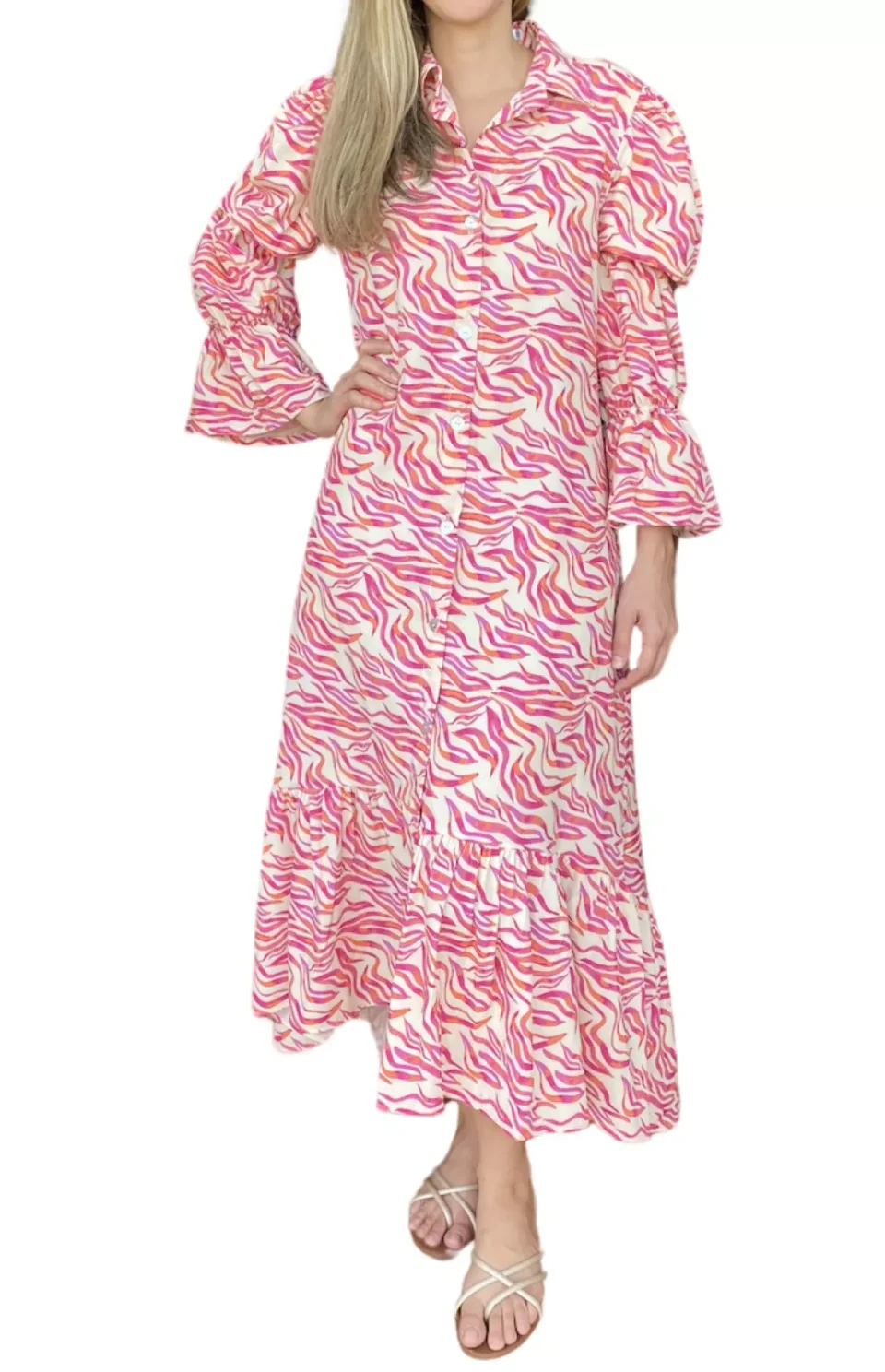 Vestido Camisero Cola De Pato