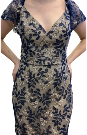 vestido-de-encaje-elegante-azul-frente