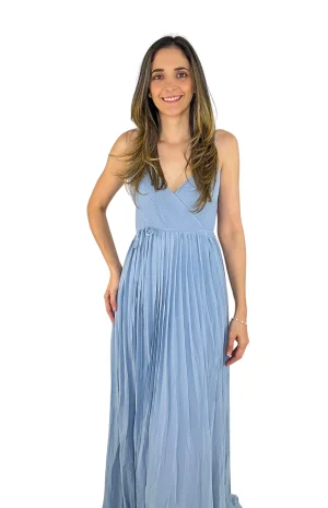 Vestido Azul Cielo Elegante