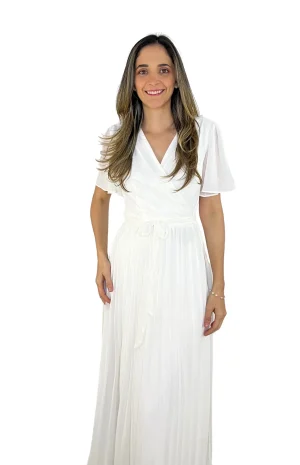 Vestido Fiesta Noche Blanco