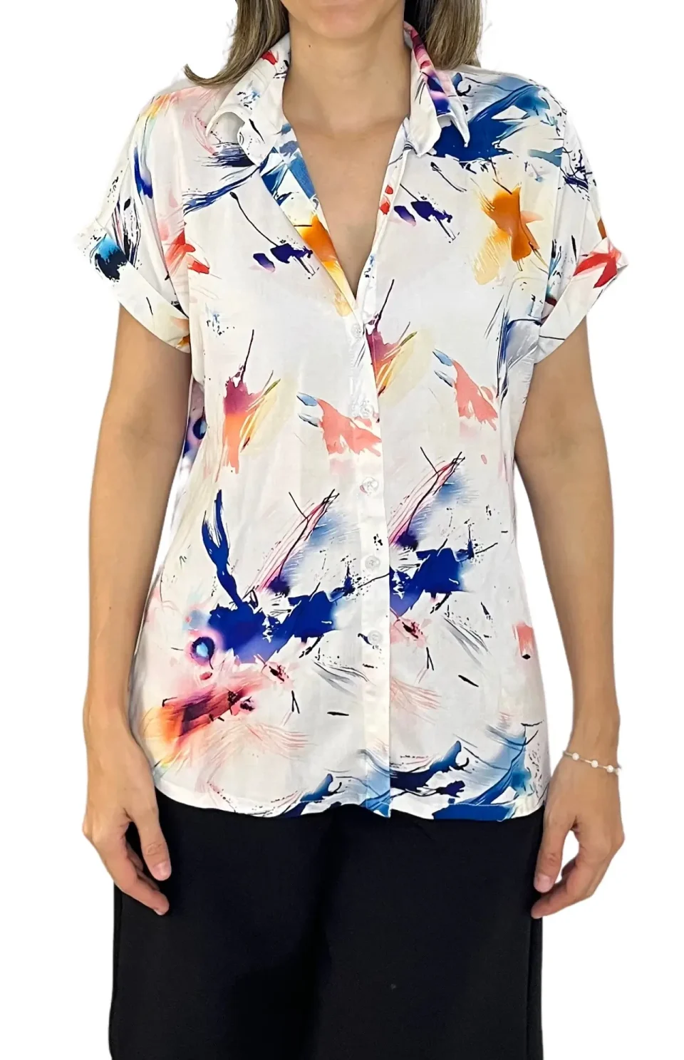 Blusa Chalis Estampado Frente